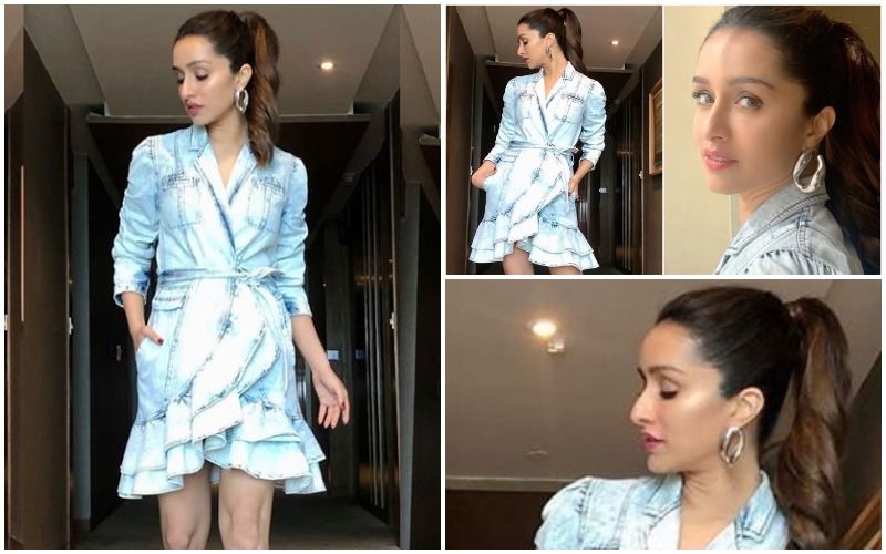 FASHION CULPRIT OF THE DAY: Shraddha Kapoor, Dispose This Denim Frock Dress, Please!