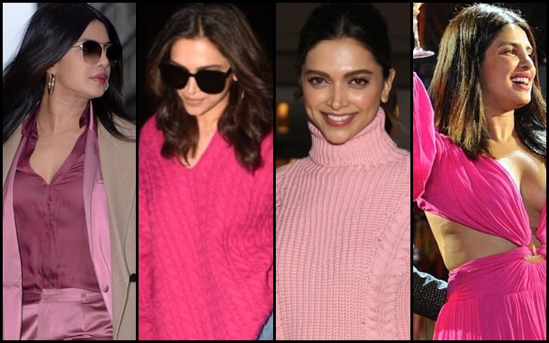 Deepika Padukone-Priyanka Chopra Jonas GO CRAZY About Pink- Did You Notice How Many Times They Sported The Colour In The Last 90 Days?