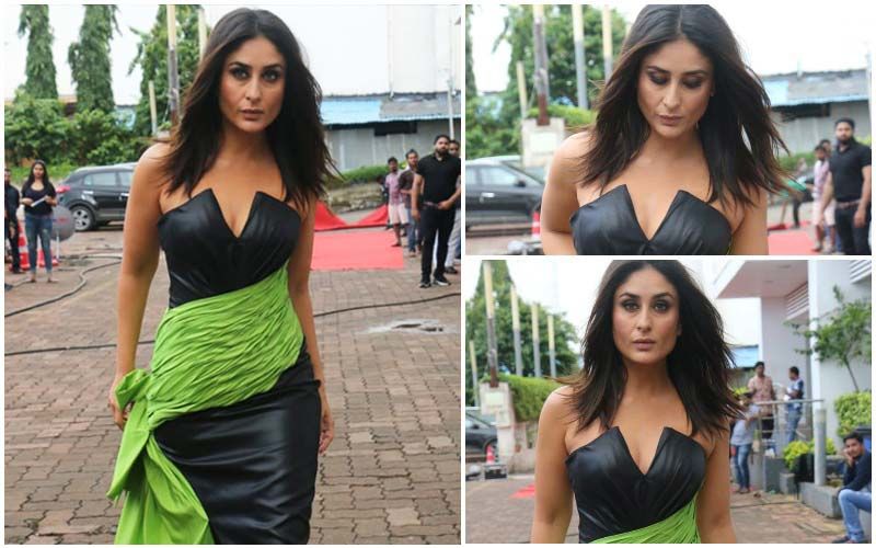 FASHION CULPRIT OF THE DAY: Kareena Kapoor Khan, The Green Leafy Drape Should Be In A Salad, Not On Your Otherwise Sexy Outfit!