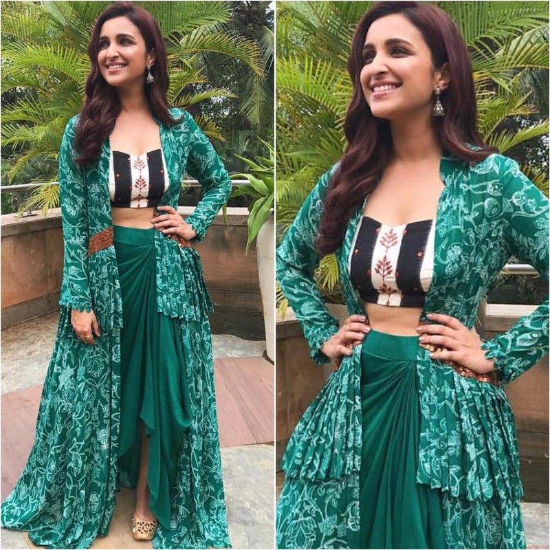 Navratri 2018 Day 3 Colour, Green: Take Cue From Surveen Chawla ...