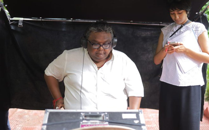 Agantuk: Indraadip Das Gupta Shares Behind The Scenes Picture From His Next Film Set
