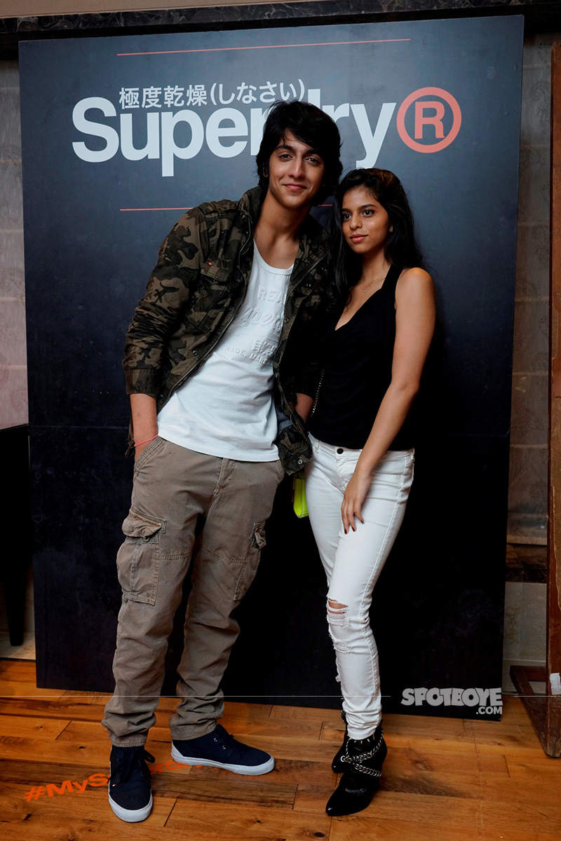 ahaan panday and suhana khan at lfw