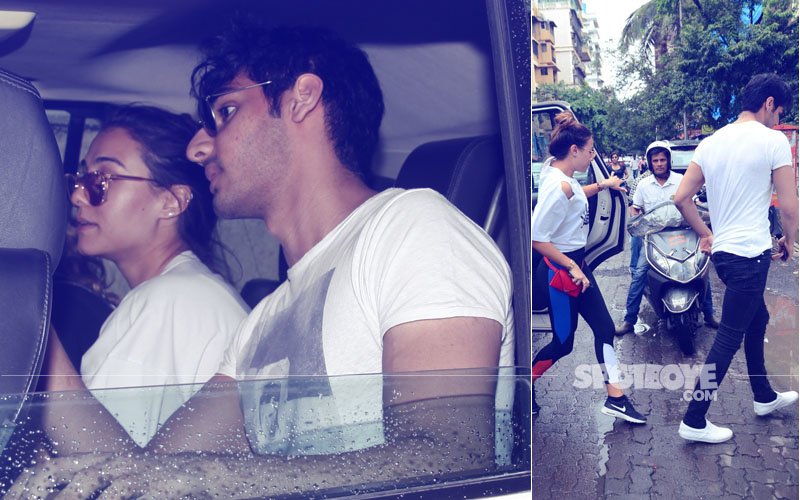 Suniel Shetty’s Son Ahan Shetty Paints The Town Red With Girlfriend Tania Shroff