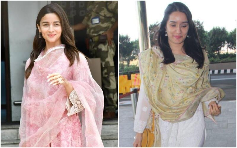 Alia Bhatt To Shraddha Kapoor: 5 Bollywood Actress Who Aced Traditional Looks At The Airport