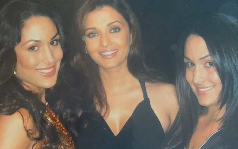 Preggers Nikki Bella Shares A Throwback Picture With Aishwarya Rai Bachchan; Calls It An ‘Unforgettable Trip To Bollywood’