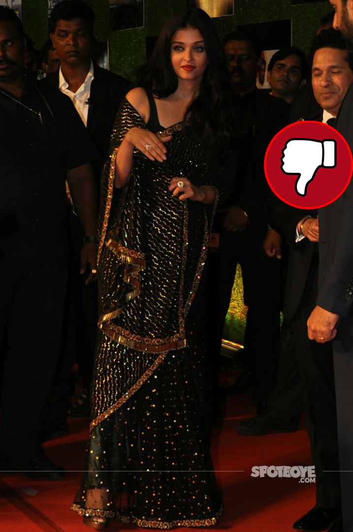 aishwarya rai bachchan at sachin a billion dreams premiere