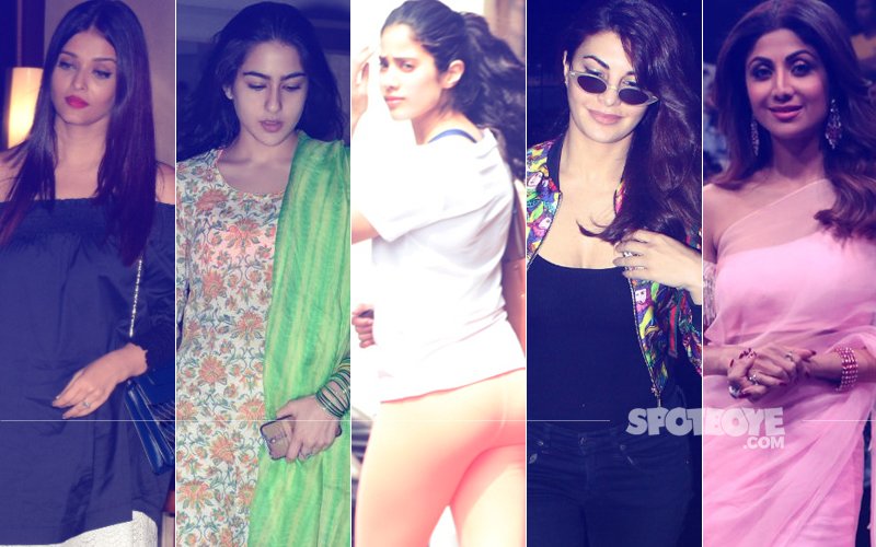 STUNNER OR BUMMER: Aishwarya Rai Bachchan, Sara Ali Khan, Janhvi Kapoor, Jacqueline Fernandez Or Shilpa Shetty?