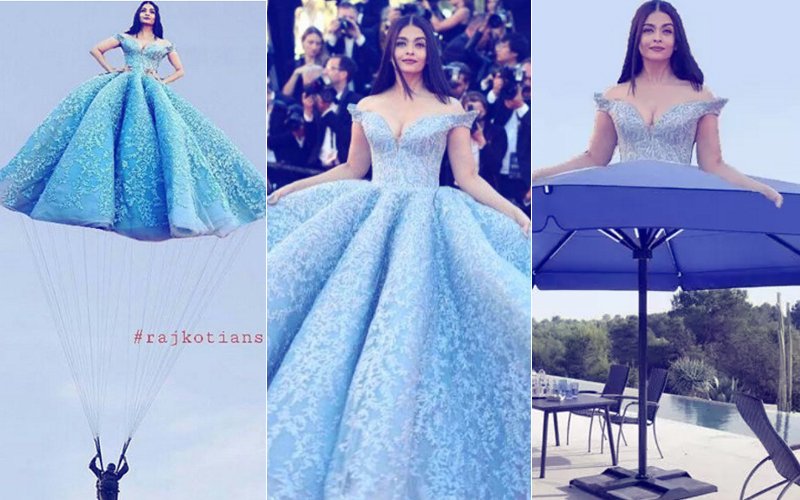 After Priyanka Chopra, Aishwarya Rai Bachchan's Cannes Dress Gives Way To Hilarious Memes