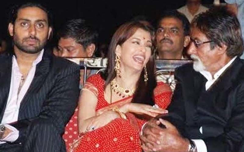Aishwarya Rai Bachchan Laughing Hysterically At Amitabh Bachchan's Joke Is A Treat On A Dull Wednesday- TB Pics