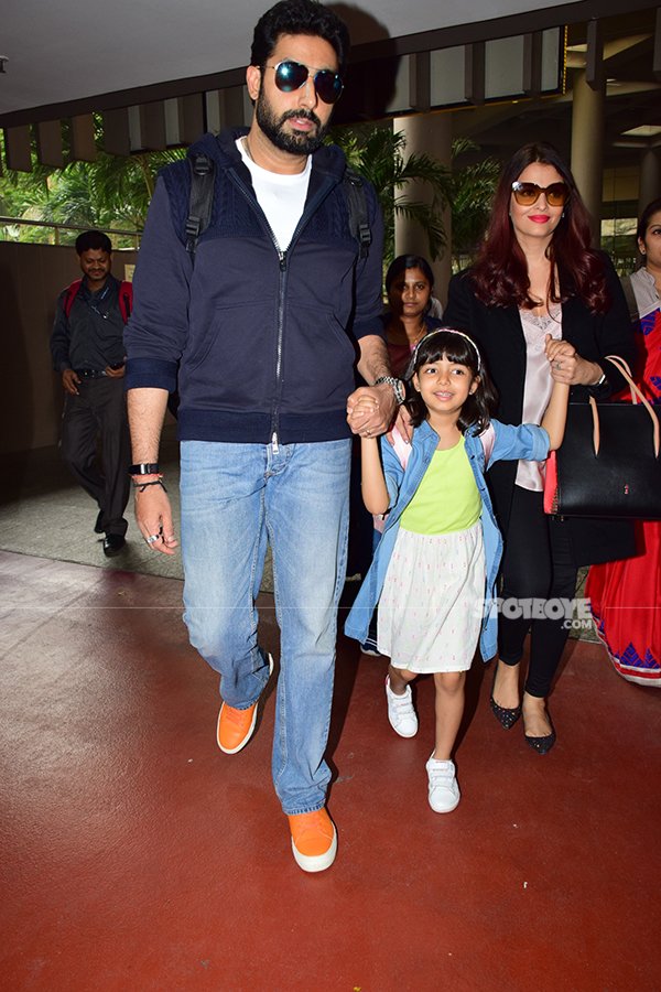 abhishek bacchan aishwarya rai and aaradhya