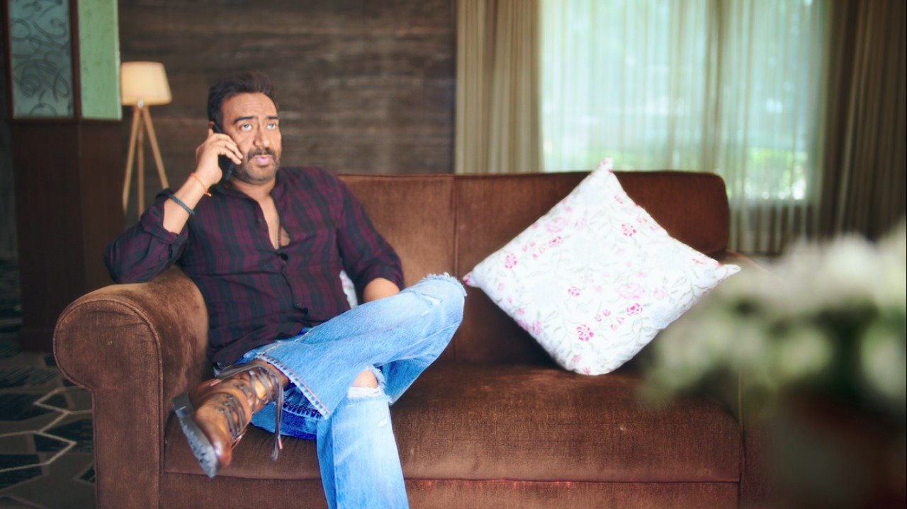 ajay devgan shoots the promo of the film