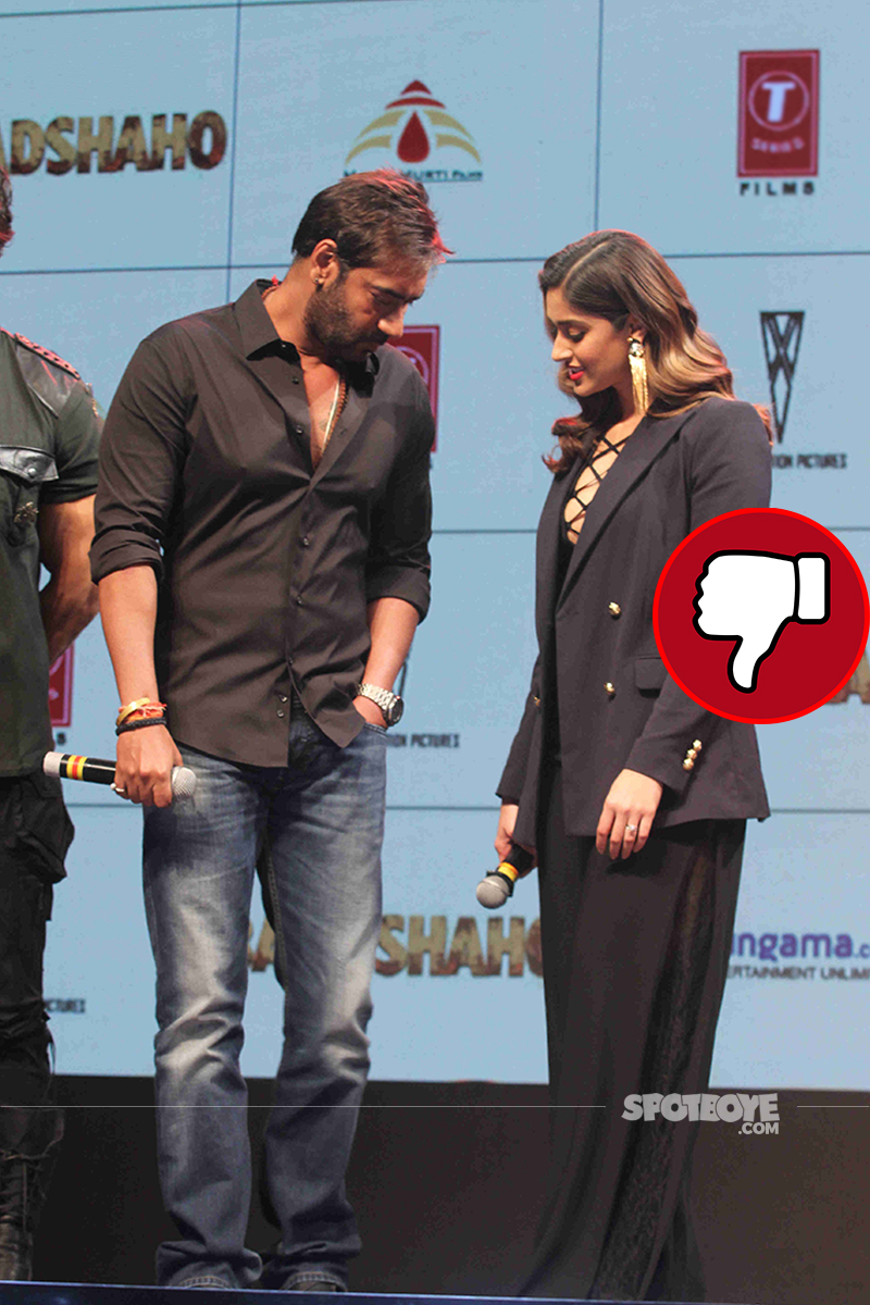 ajay devgn ileana dcruz baadshaho music launch