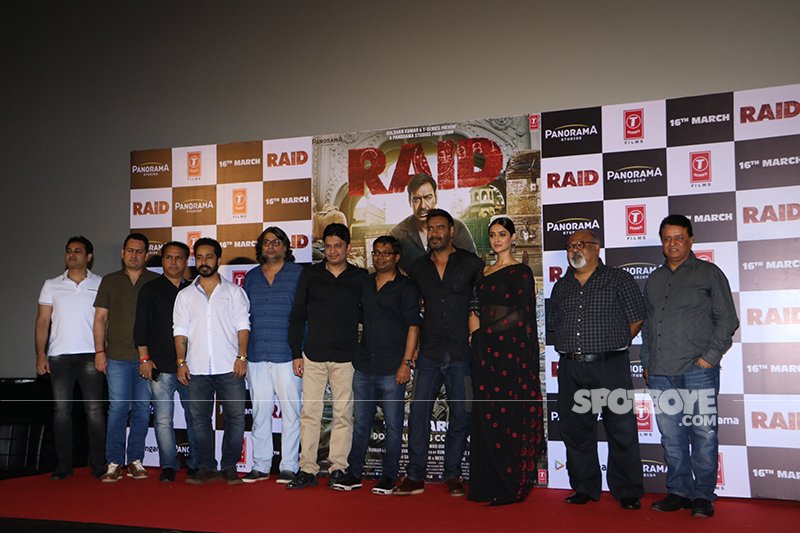ajay devgn launched the trailer of the film