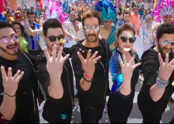 ajay devgn parineeti chopra tusshar kapoor arshad warsi and shreyas talpade in golmaal again