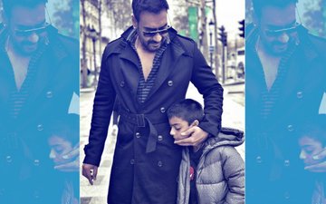 7 साल के बेटे के सामने सिगरेट पीते नज़र आए 'सिंघम' अजय देवगन, फैन्स ने लिया आड़े हाथ