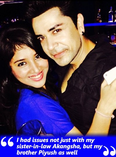 akangsha and piyush during happier times