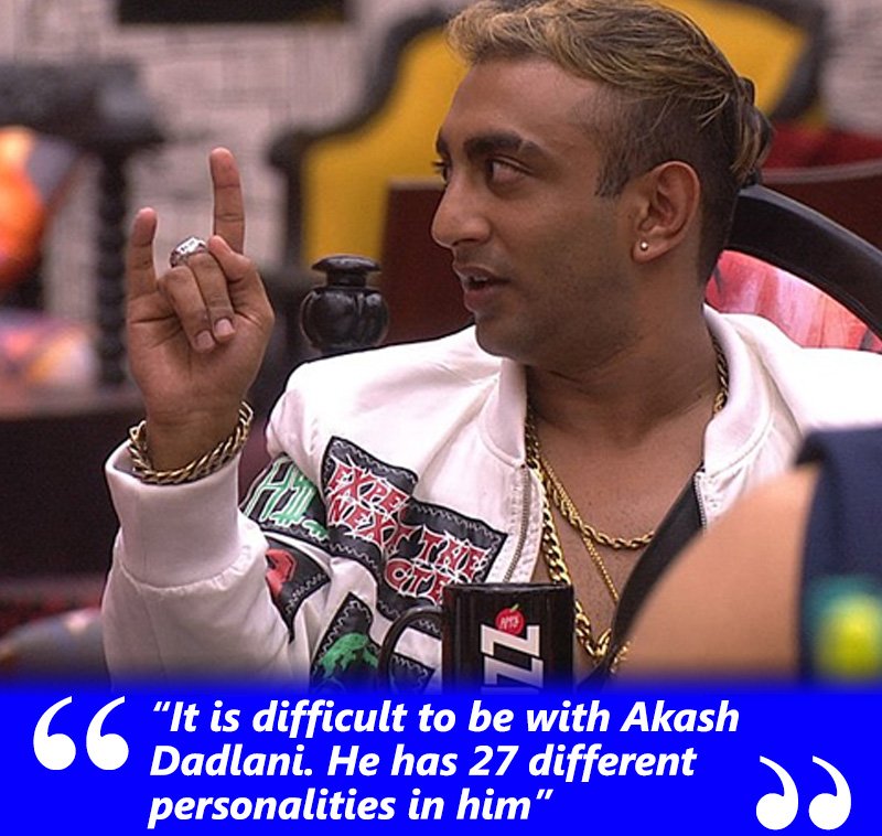 akash dadlani has 27 different personalities