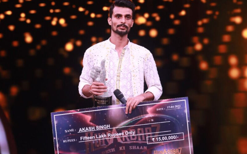 Hunarbaaz Desh Ki Shaan: Akash Singh WINS The Show, Says, ‘I Will Use The Winning Amount To Build House For My Parents’
