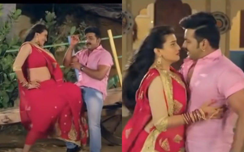 Akshara Singh Ka Bf Xxx - Akshara Singh's New HOT Video With Pawan Singh Is Breaking The Internet;  Bhojpuri Actress Gets Intimate With Actor While Dancing-WATCH