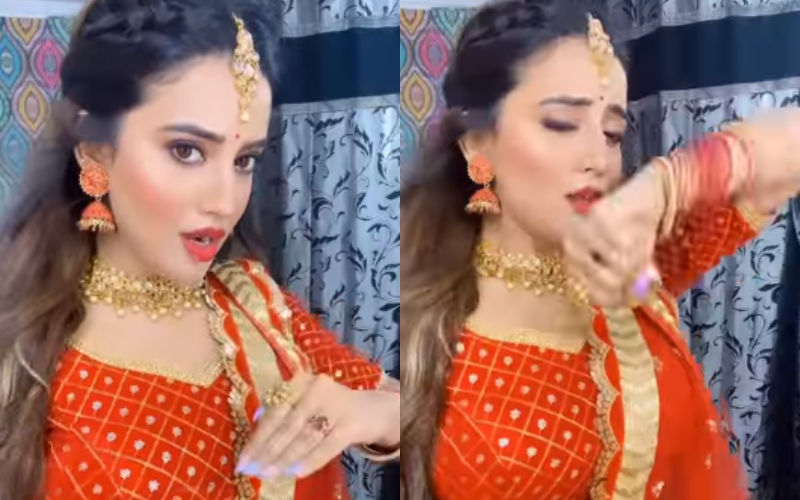 Akshara Singh HOT VIDEO: Bhojpuri Actress Gets TROLLED For Her Leaked MMS  After She Shows Off Her Bold Avatar On Song 'Sariya Sarak Jata'