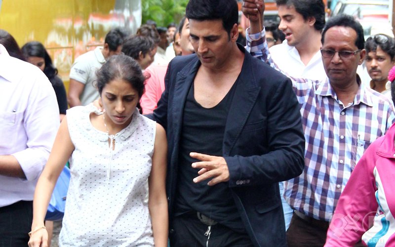 Exclusive Images Of Akshay Kumar At Filmistan