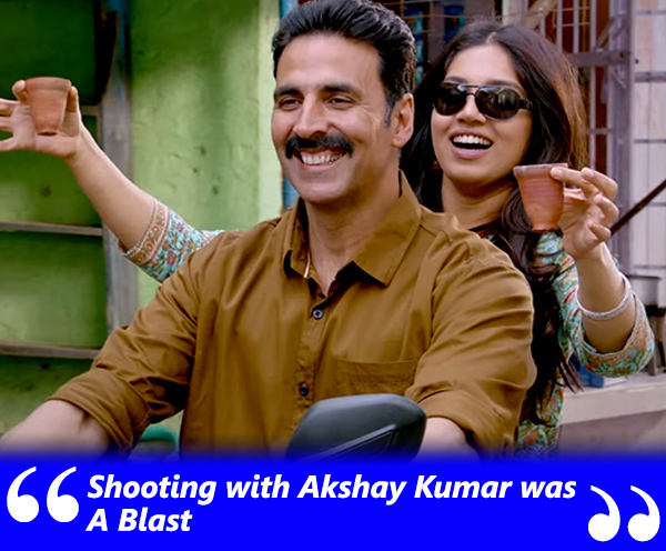 akshay kumar and bhoomi pednekar in toilet ek prem katha