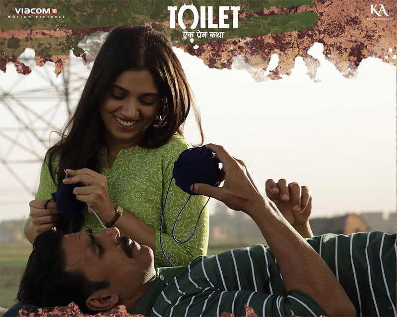 akshay kumar and bhumi pednekar movie toilet ek prem katha