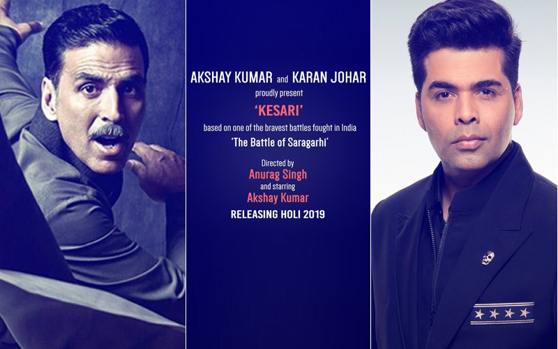 Akshay Kumar & Karan Johar's Battle Of Saragarhi Film Gets A Name - Kesari