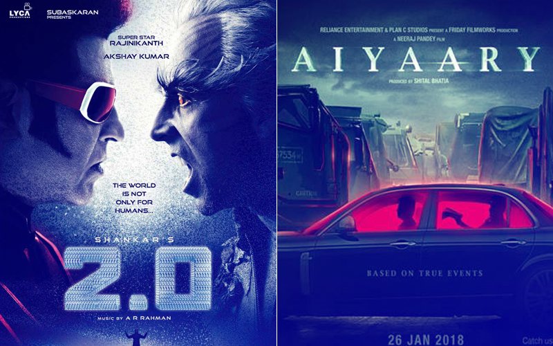 Akshay Kumar-Rajinikanth’s 2.0 Will Now Clash With Neeraj Pandey’s Aiyaary Starring Sidharth Malhotra