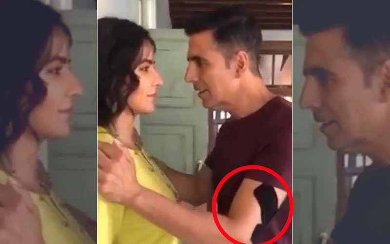 Akshay Kumar Injures His Arm On the Sets of Sooryavanshi; Injury Gets Spotted In The Latest Video Staring Katrina Kaif