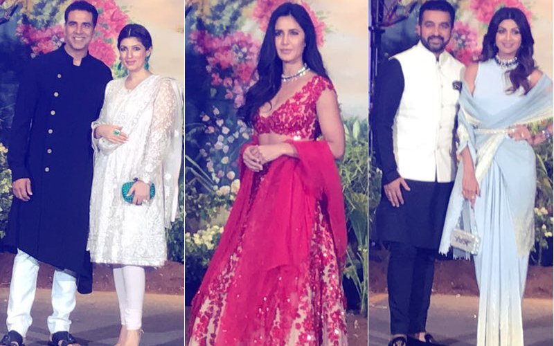 Sonam Kapoor Reception: Akshay Kumar-Twinkle Khanna, Katrina Kaif, Shilpa Shetty Dazzle