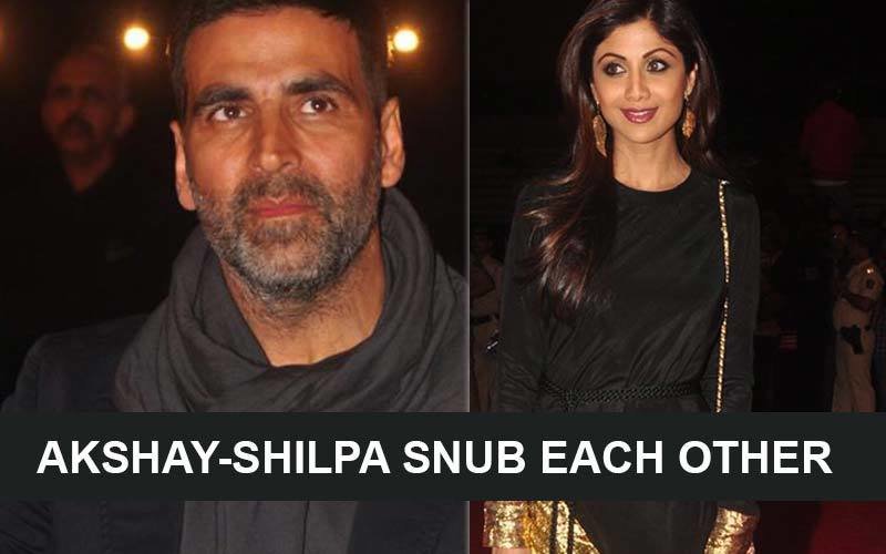 Akshay-shilpa Snub Each Other