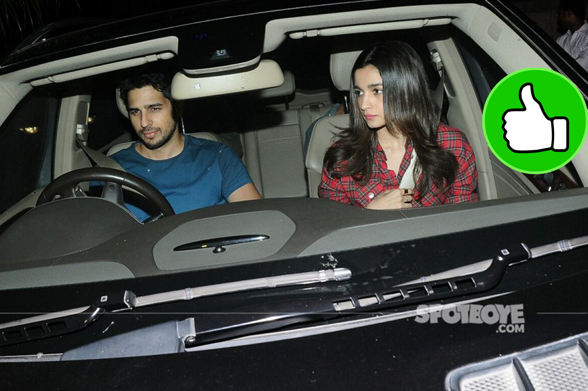 alia bhatt and sidharth malhotra at priyanka chopras bash