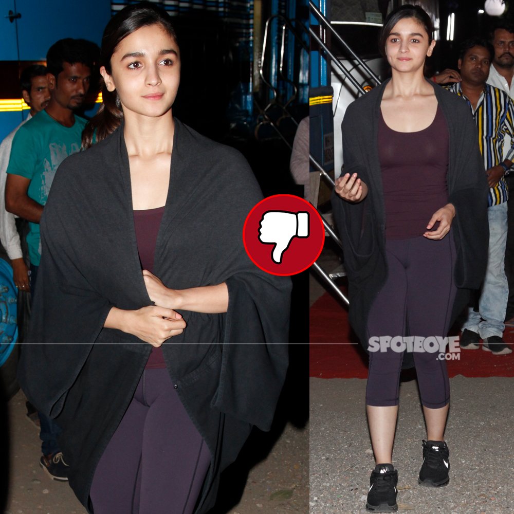 alia bhatt snapped post a shoot