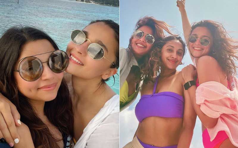 Alia Bhatt Enjoys Exotic Beach Vacay With Sis Shaheen Bhatt And BFFs Akanksha Ranjan Kapoor And Anushka Ranjan; Their Pictures Will Make You Envious