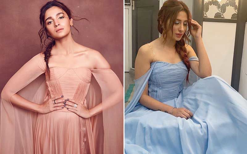 Bigg Boss 13: Mahira Sharma's GANDI COPY Of Alia Bhatt's Gown Gets A Lashing From Diet Sabya; Says Lady Has GUTS