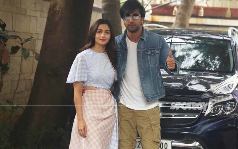 Lovebirds Ranbir Kapoor-Alia Bhatt Spotted Outside Sanjay Leela Bhansali's Office; Fans Wonder If A New Collaboration Is On Cards