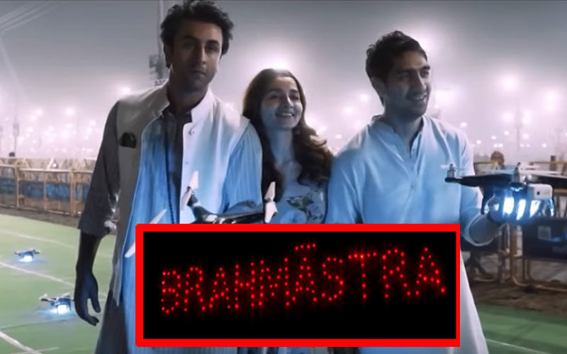 Alia Bhatt-Ranbir Kapoor's Kumbh Mela BTS Video: This Is How 150 Drones Lit Up The Sky To Form Brahmastra Logo