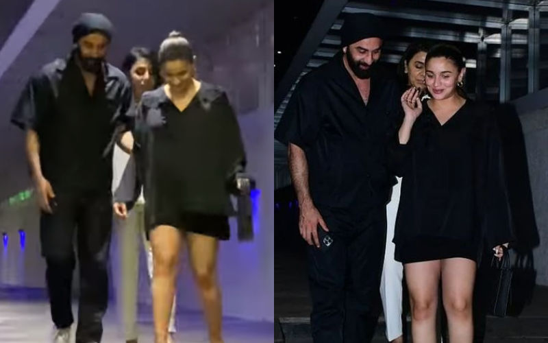 Pregnant Alia Bhatt Tells Neetu Kapoor ‘I'm Fine’ After She Asks Ranbir Kapoor To Hold Her While Walking Down Stairs-VIDEO Inside