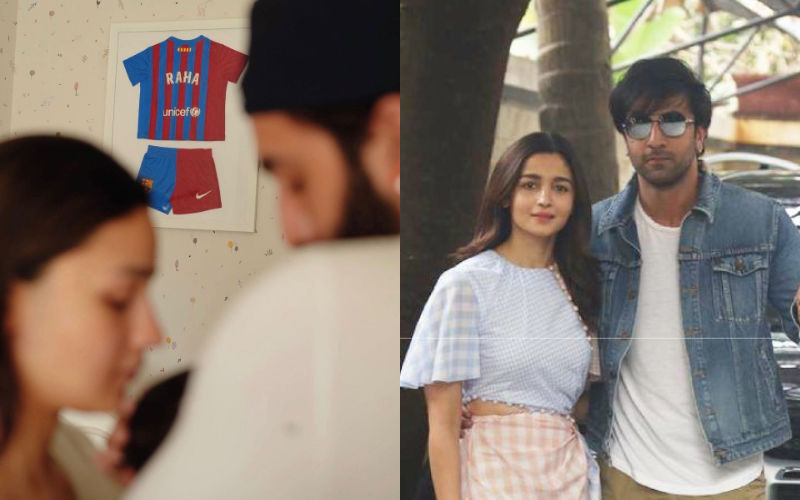 Alia Bhatt-Ranbir Kapoor Brutally TROLLED For Using Barcelona Jersey To Announce Their Daughter's Name; Netizen Says, ‘Barcelona Hi Mila Tha, Double Standards’