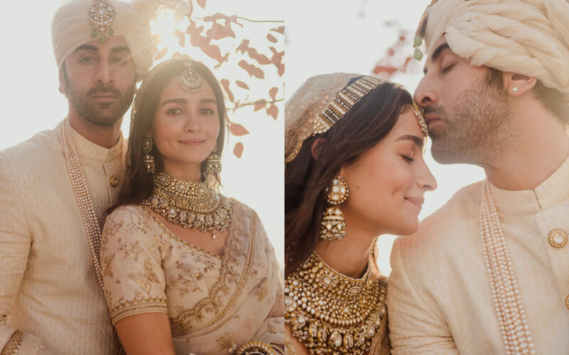 Alia Bhatt- Ranbir Kapoor's FIRST PHOTOS As Mr And Mrs Kapoor Out; Newly-Married Couple LOCK LIPS And Look Like A Match Made In Heaven