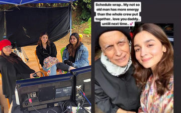 आलिया भट्ट ने पूरा किया 'सड़क 2' का ऊटी शेड्यूल, इमोशनल होकर पिता महेश भट्ट के लिए लिखा नोट