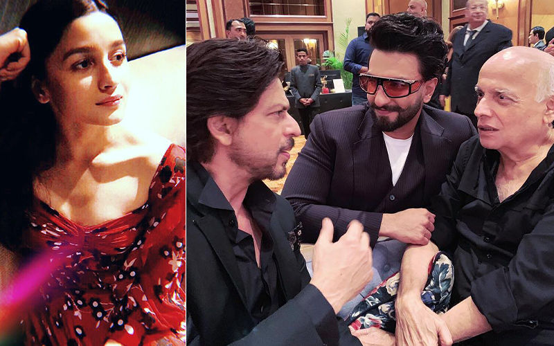 Alia Bhatt's "Boys"- Shah Rukh Khan, Ranveer Singh And Mahesh Bhatt- Are Busy Discussing What?