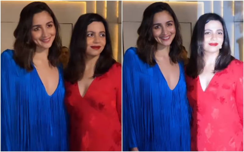 Alia Bhatt Stuns In A Blue Fringe Dress Worth Rs 2.4 Lakhs As She Attends Her Best Friend Akansha Ranjan’s Birthday Bash With Sister Shaheen Bhatt