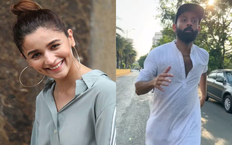 VIRAL! Alia Bhatt REACTS To A Fan Who Turns Kabir Singh And Runs Barefoot After A Car With ‘Alia Weds Ranbir’ Written On It- See VIDEO