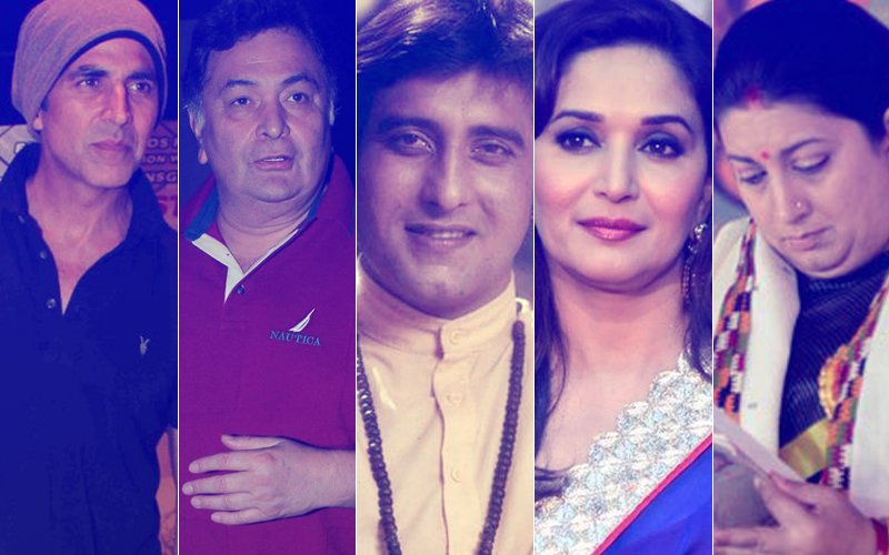Akshay Kumar, Rishi Kapoor, Madhuri Dixit, Smriti Irani, Varun Dhawan Mourn The Passing Of Vinod Khanna