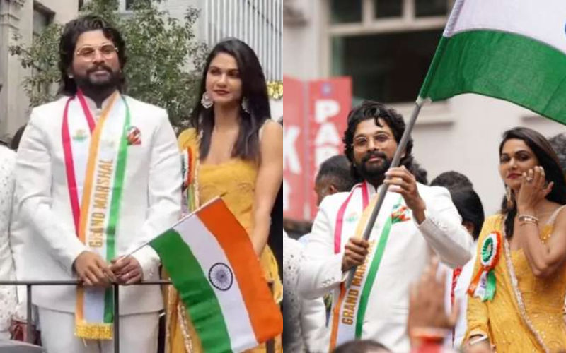 WOW! Allu Arjun Represents India As He Waves The National Flag At India Day Parade In New York, Pushpa Actor Says, “It Was An Honour’-See VIDEO