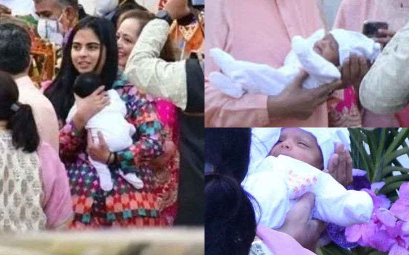 SPOTTED! Isha Ambani Returns To Mumbai For The FIRST Time With Her One Month Old Twins Krishna-Aadiya; Check Out The Pictures And Videos