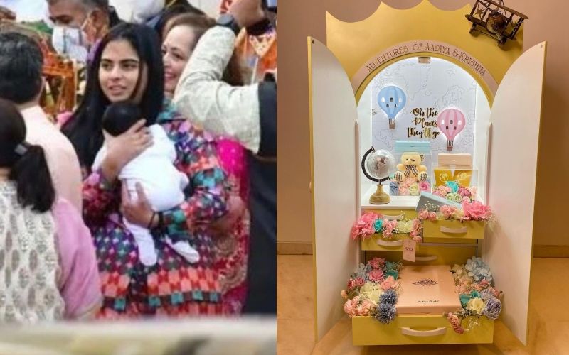 OMG! Isha Ambani-Anand Piramal’s Twins Aadiya and Krishna Get Gifted A Custom 5-Feet Closet- Take A Look