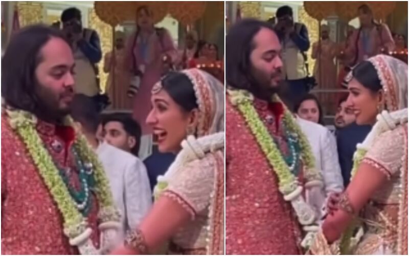 FIRST PIC Of Anant Ambani-Radhika Merchant From Their Wedding; INSIDE Video Of The Varmala Ceremony Goes VIRAL- WATCH